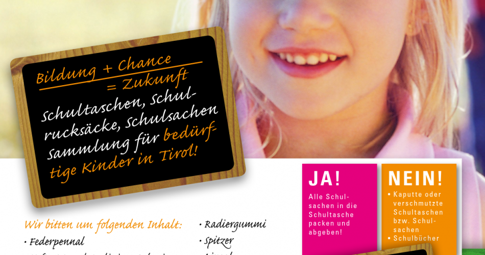 Schultaschensammelaktion 2025