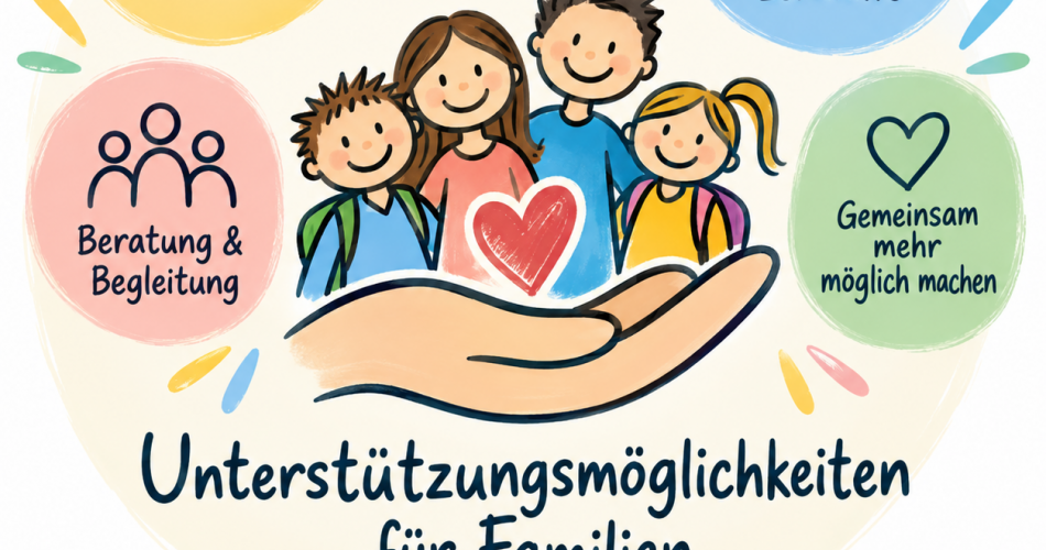 Unterstützungsmöglichkeiten für Familien